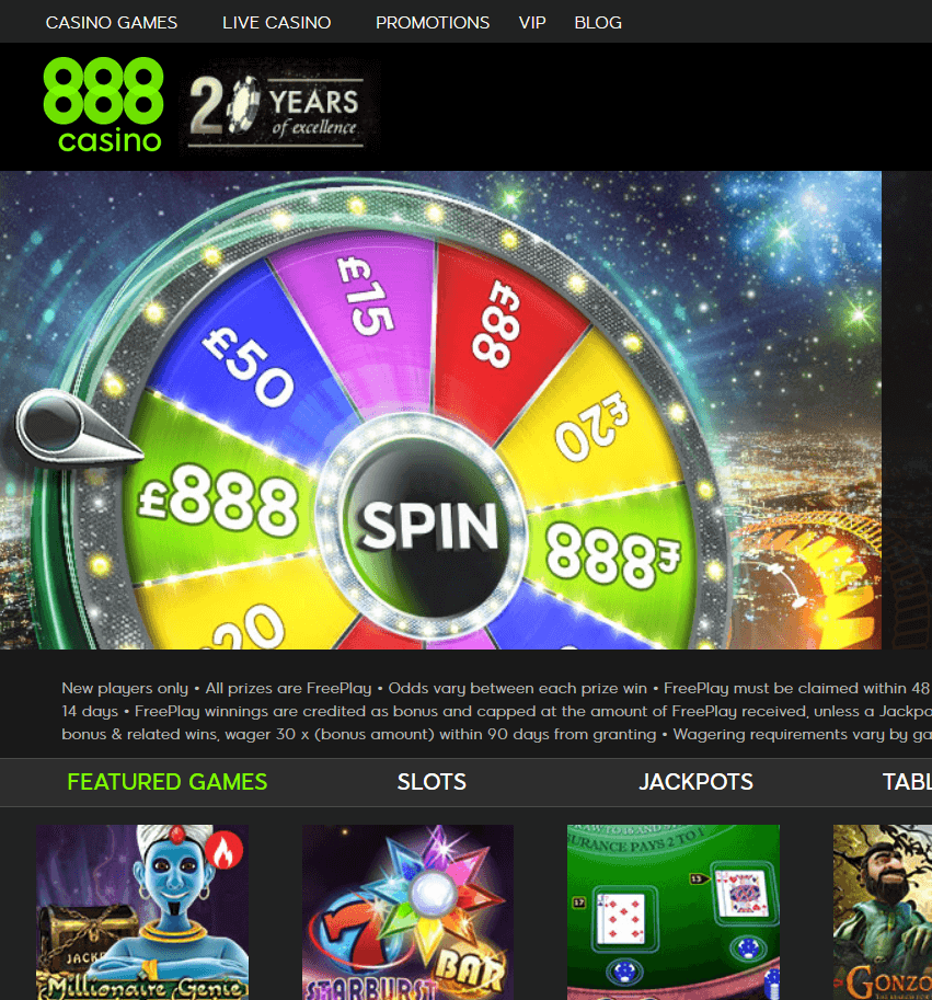 888 Casino Review