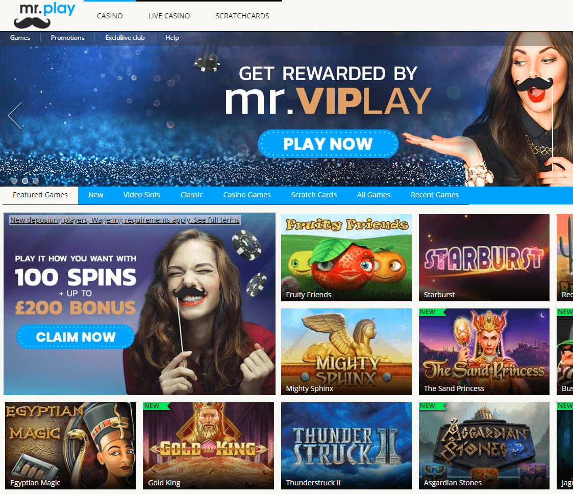 Mr Play Casino Review